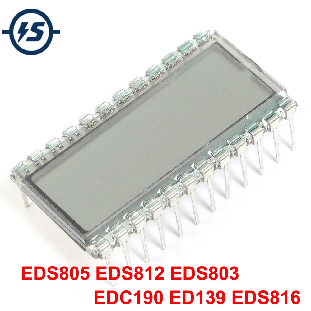 OLED LCD Display Module TN Type Digit Clock LCD Screen Glass EDS812 EDS803 ED139 EDC190 EDS816 EDS805 3/4/6 Bit