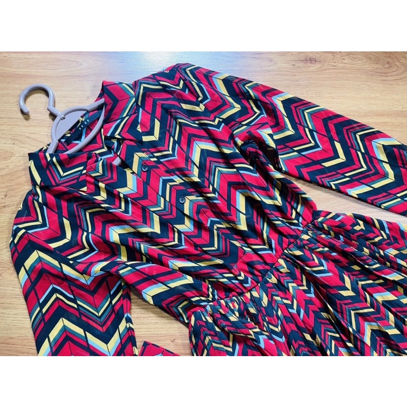 Váy đầm dáng vintage nữ 2hand chất Voan cao cấp hàng hiệu size M