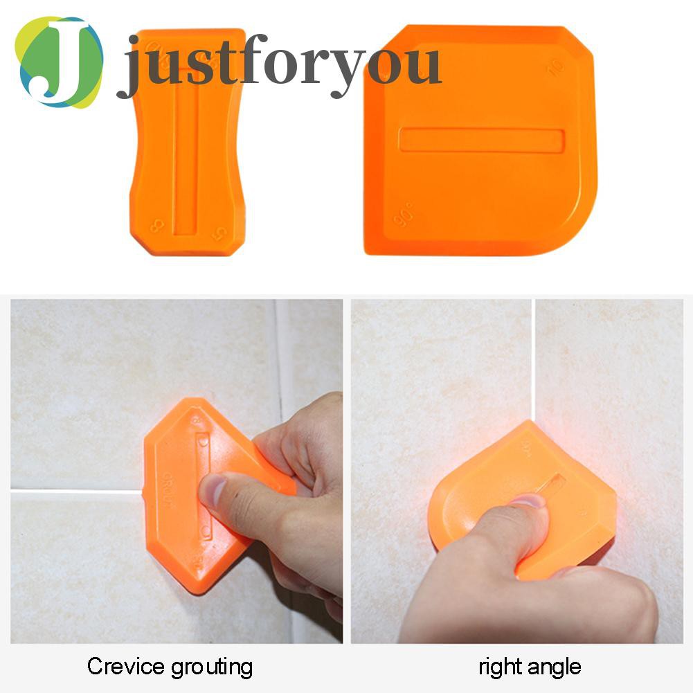 Set 4 Dụng Cụ Cạo Bỏ Chất Trét Kín Bằng Silicon Tiện Dụng