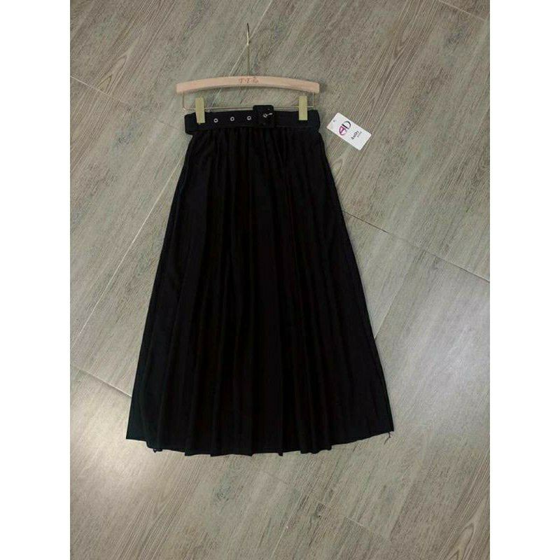 CHÂN VÁY XẾP LY_ KÈM THẮT LƯNG XINH | BigBuy360 - bigbuy360.vn