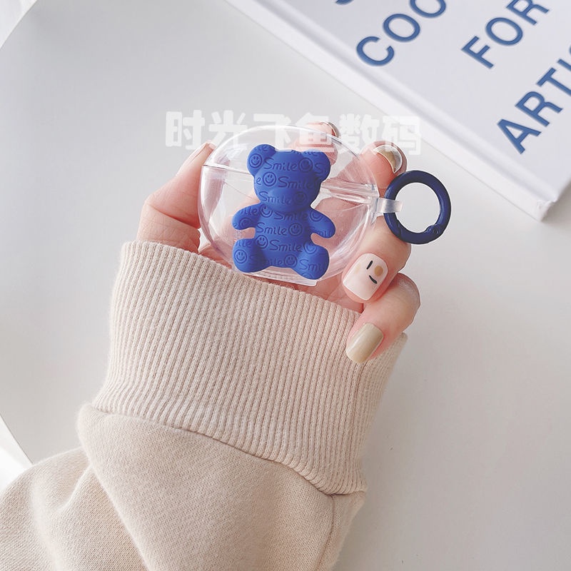 Vỏ Bảo Vệ Hộp Sạc Tai Nghe Edifier X2 X3 X6 TWS1/1Pro Chất Liệu Mềm Trong Suốt In Hình Trái Tim