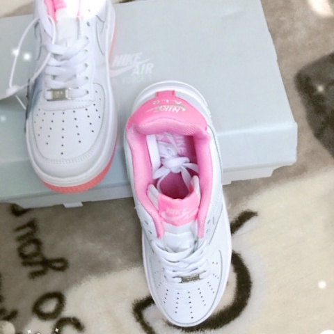 Giày thể thao nike_ đế hồng, Giày sneaker nữ AF1 đế màu cực chất dễ phối đồ - SALE khủng shop mới | BigBuy360 - bigbuy360.vn
