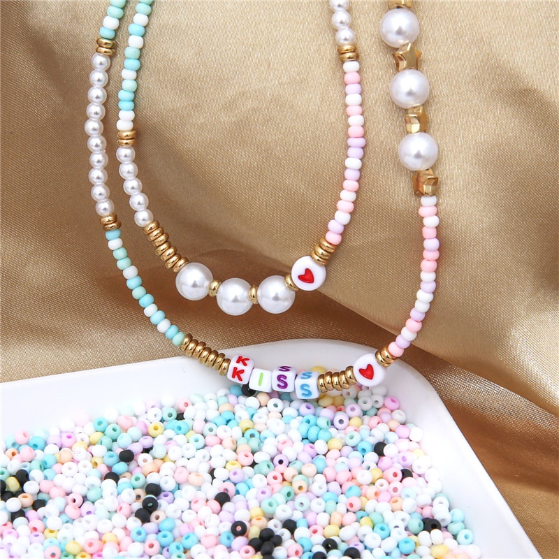 hạt thủy tinh đánh bóng nhám mờ màu macaron dùng làm trang sức 3mm (20g)