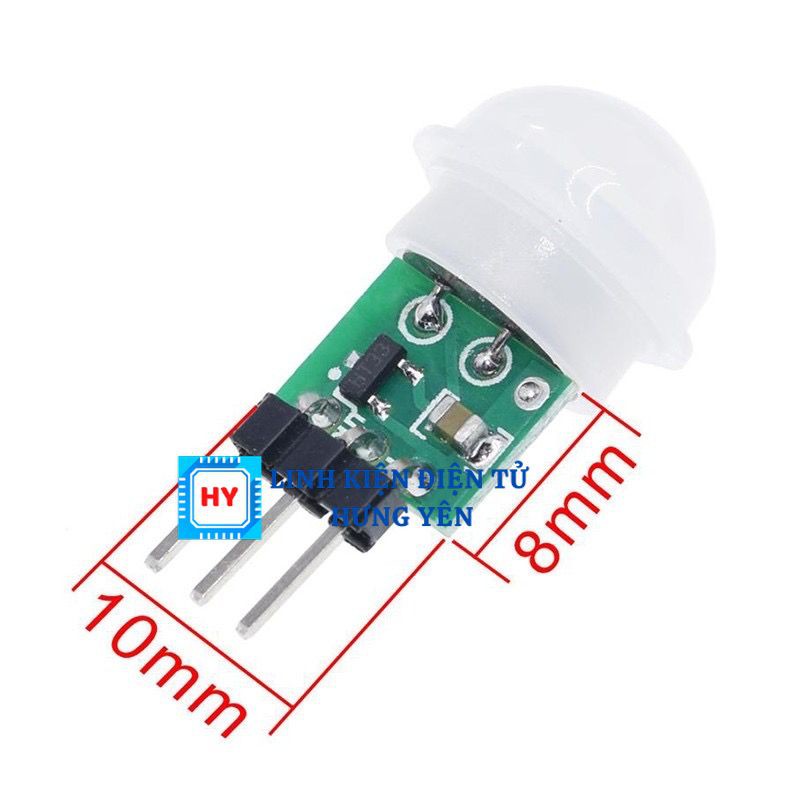 Mô-đun hồng ngoại cảm biến cơ thể mini AM312 PIR DC 2.7-12V chất lượng cao
