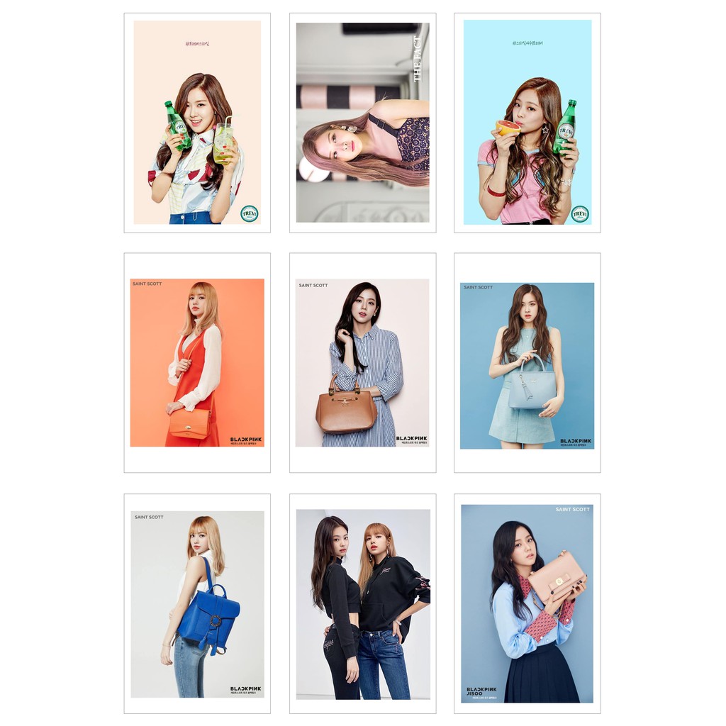 Lomo Card Ảnh BLACKPINK CF ( 45 ảnh)