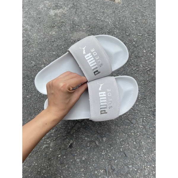 Dép Puma Quai Da lộn Nhiều Màu