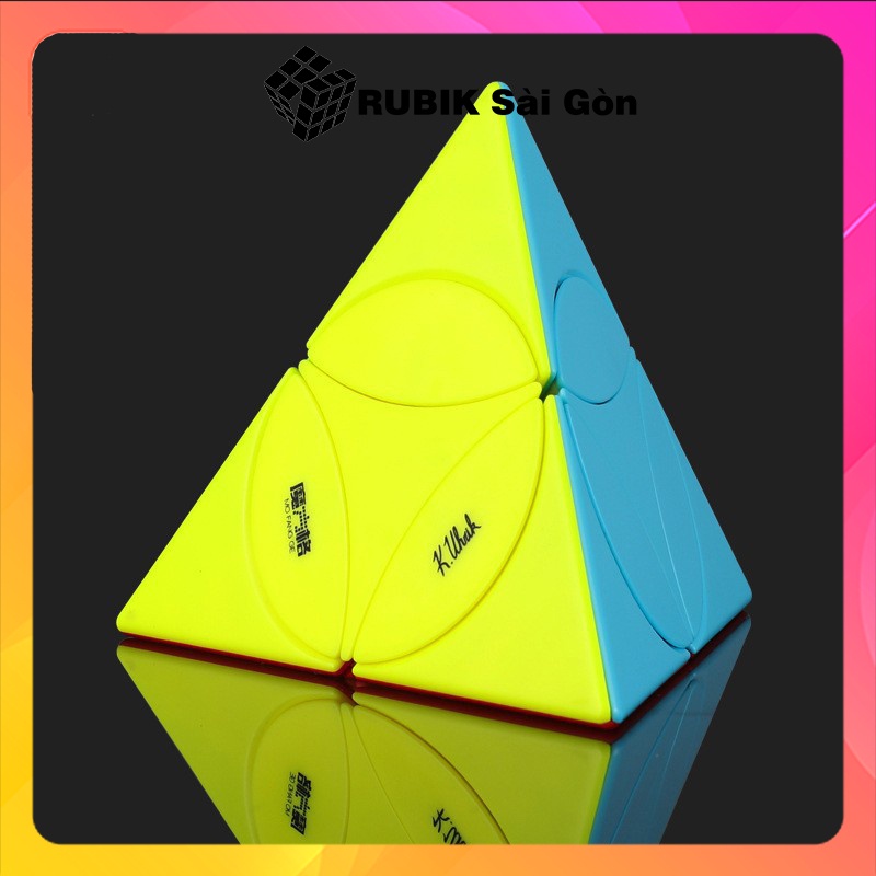 Rubik Biến Thể Tam Giác Coin Tetrahedron Pyraminx Cube Rubic QiYi Kim Tự Tháp Đẹp Xoay Trơn Mượt Cực Khó