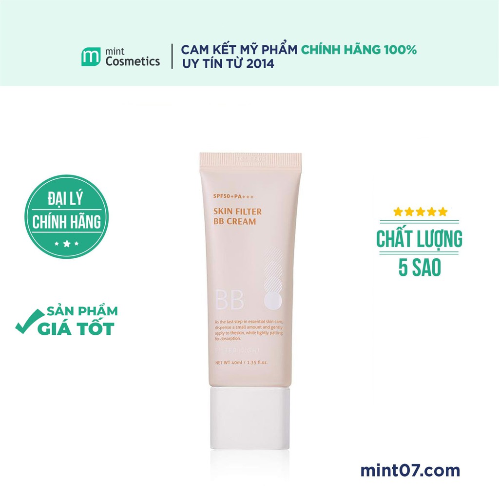 Kem Nền Bom Skin Filter BB Cream 40ml