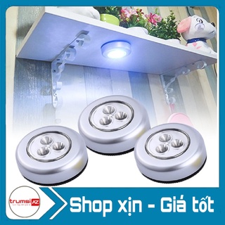 Đèn Led 3 Bóng Chạm Sáng Dán Tường Đa Năng - Đèn Led 3 Bóng Dán Trần Tiện Lợi