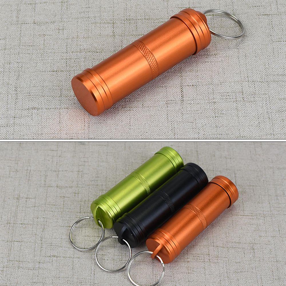 IVORY Móc Khóa Hình Viên Thuốc Bằng Nhôm EDC Chống Nước Tốt Cho Sức Khỏe