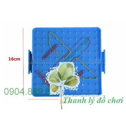 Bảng chun học toán và tạo hình dạng 2 mặt