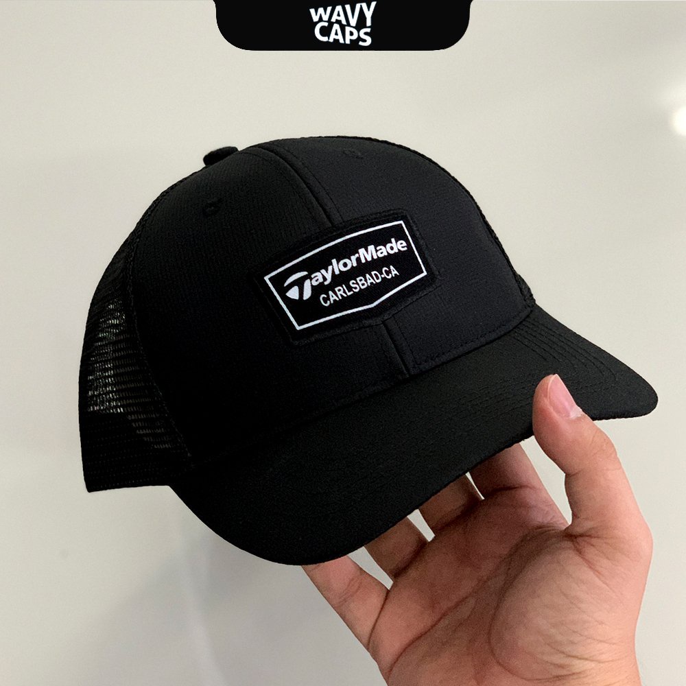 Nón Kết Lưới Nam TaylorMade Mũ Golf Trucker Thể Thao Đen Thời Trang TL-00001