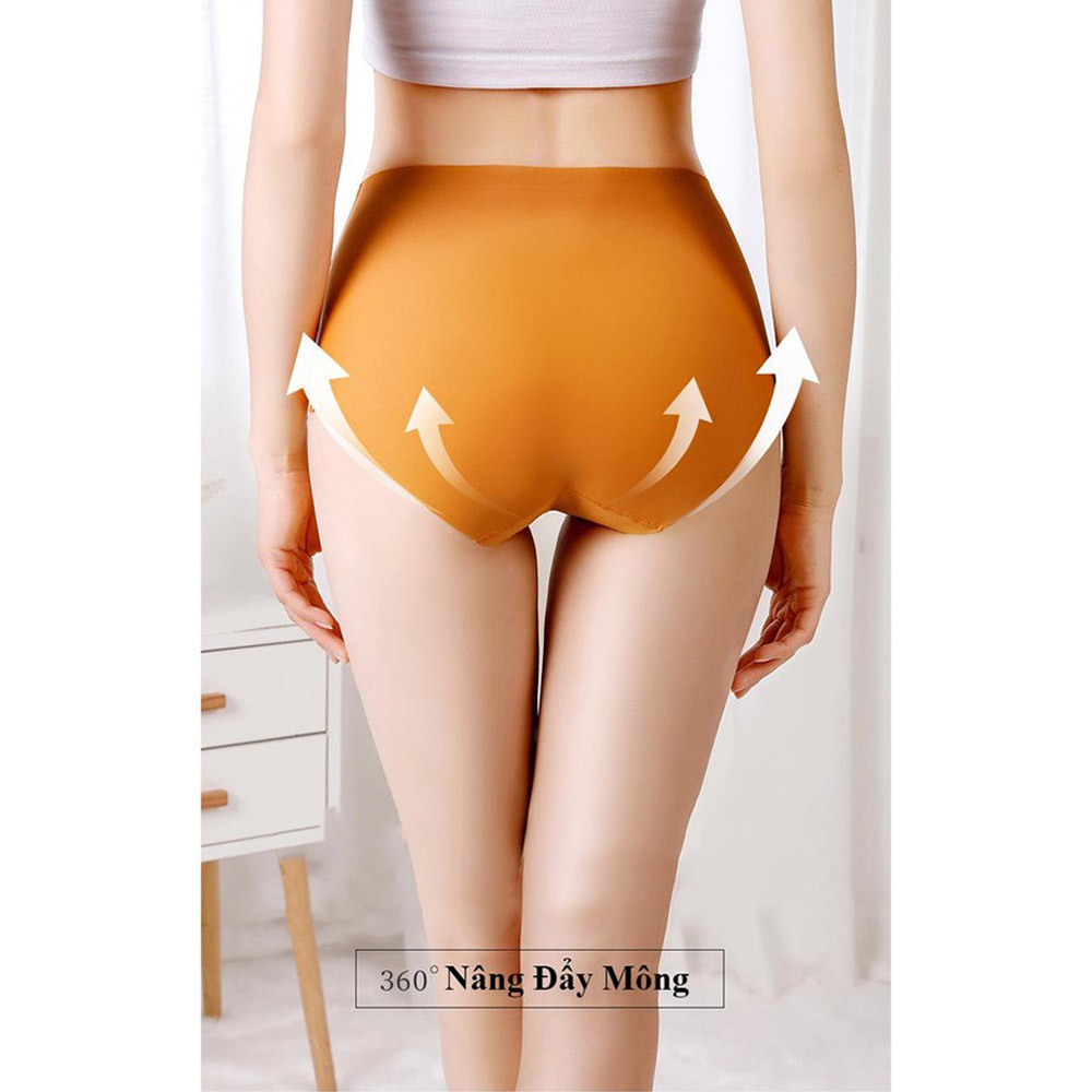 Quần lót su Hoàng Oanh Underwear, quần chip cạp cao định hình mã 86071