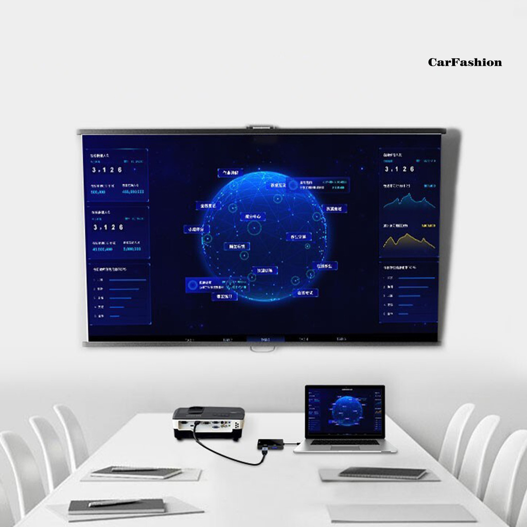 Bộ Chuyển Đổi Hdmi-Compatible 3 Trong 1 Chất Lượng Cao Cho Laptop | BigBuy360 - bigbuy360.vn