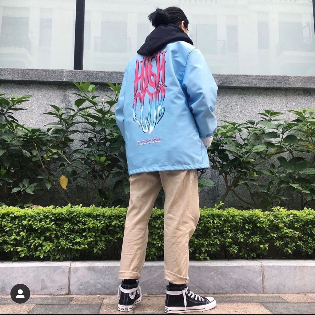 [Mã WASKT304 giảm 15% tối đa 30K đơn 99K] Áo khoác dù unisex form rộng HightClub 2020, nam nữ ulzzang WIND | BigBuy360 - bigbuy360.vn