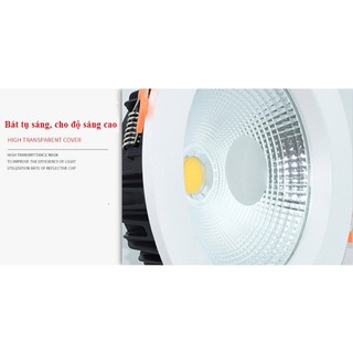 Đèn Led âm trần Chíp COB 9W HL Lighting