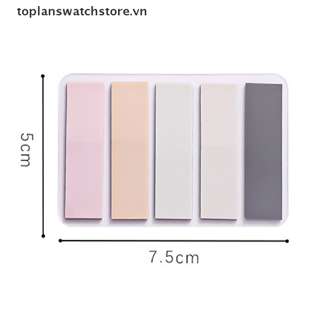 Set 100 Tấm Giấy Ghi Chú Đánh Dấu Trang Sách Phong Cách Vintage