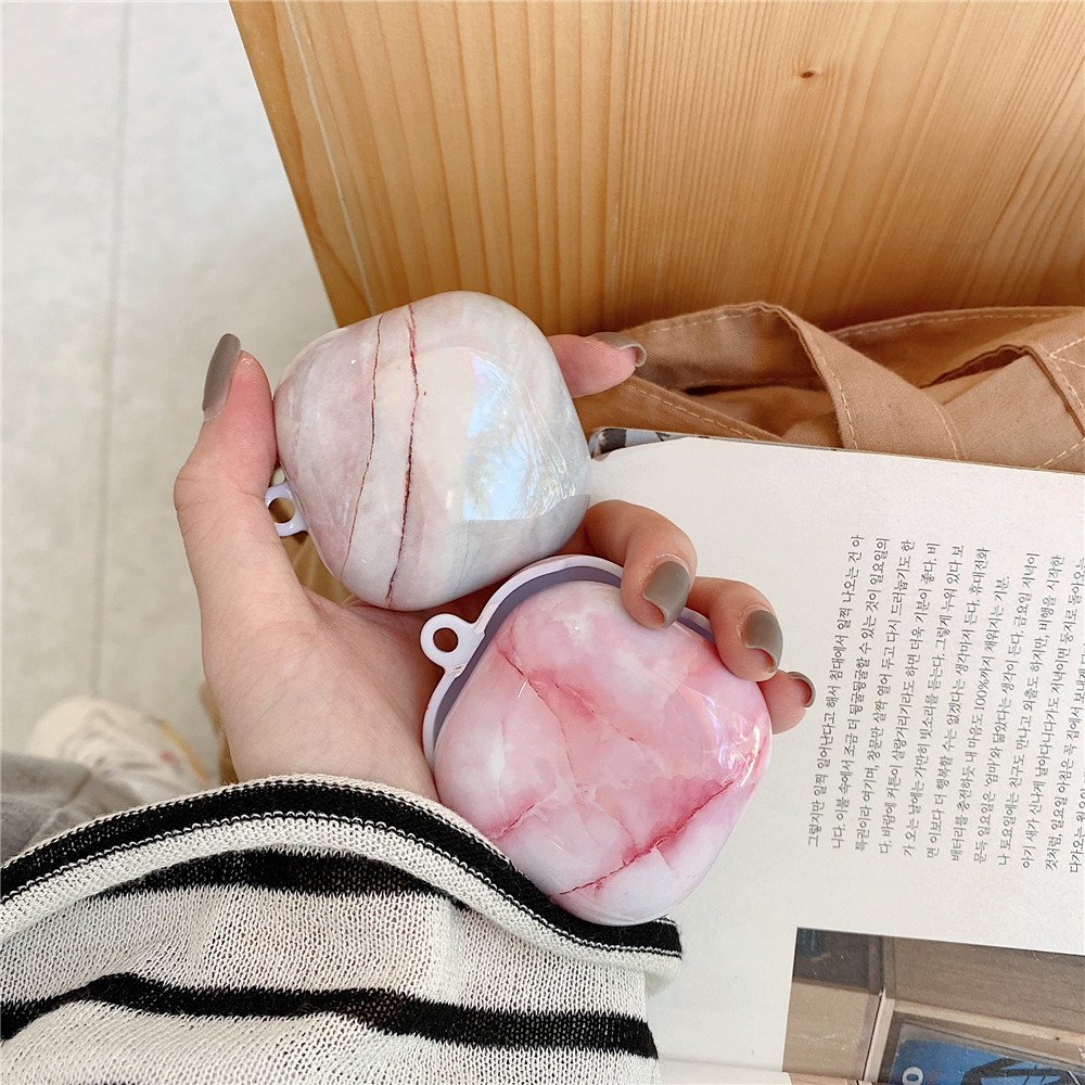 Sẵn Sàng! Vỏ Bảo Vệ Hộp Sạc Tai Nghe Samsung Galaxy Buds 2 Chất Liệu Pc Cứng Họa Tiết Đá Hoa Cương