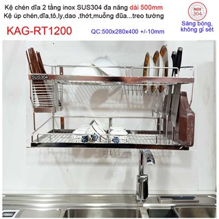 KỆ ĐỰNG CHÉN BÁT 2 TẦNG KAG-RT1200