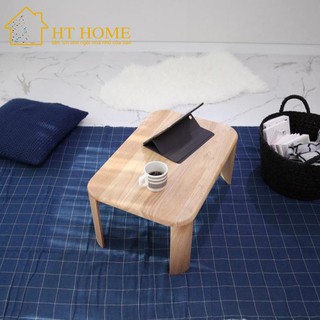 BÀN TRÀ, BÀN NGỒI BỆT KIỂU NHẬT CHÂN BÁNH MỲ [Kích thước 40x60x32]