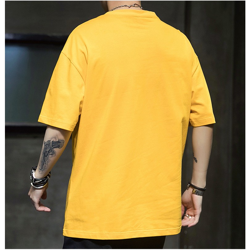 Áo Phông Unisex Cotton Halloween Dáng Rộng Tay Lỡ Siêu Đẹp - áo thun 360 nam nữ form rộng mùa hè 2 màu nổi bật