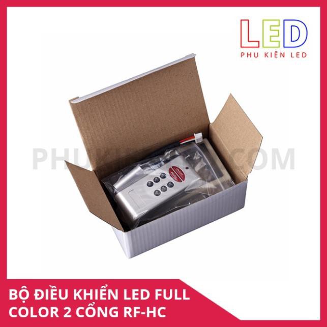 BỘ ĐIỀU KHIỂN LED FULL COLOR 2 CỔNG RF-HC - 133 HIỆU ỨNG TÍCH HỢP ĐIỀU KHIỂN LED 6803