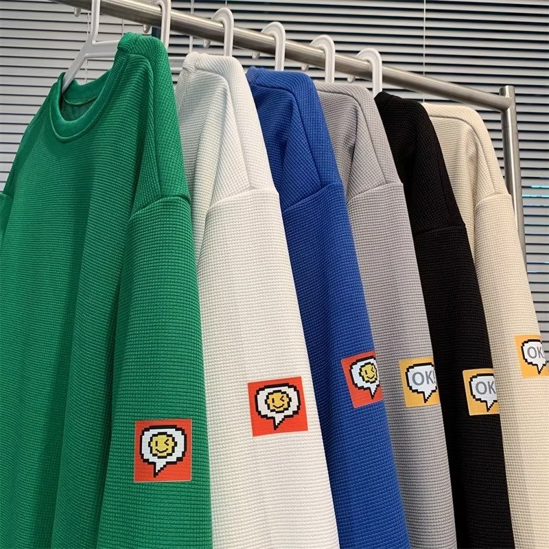 Áo Sweater Cổ Tròn Dáng Rộng Thiết Kế Đơn Giản Thời Trang Dành Cho Cả Nam Và áo len nữ form rộng áo len đẹp