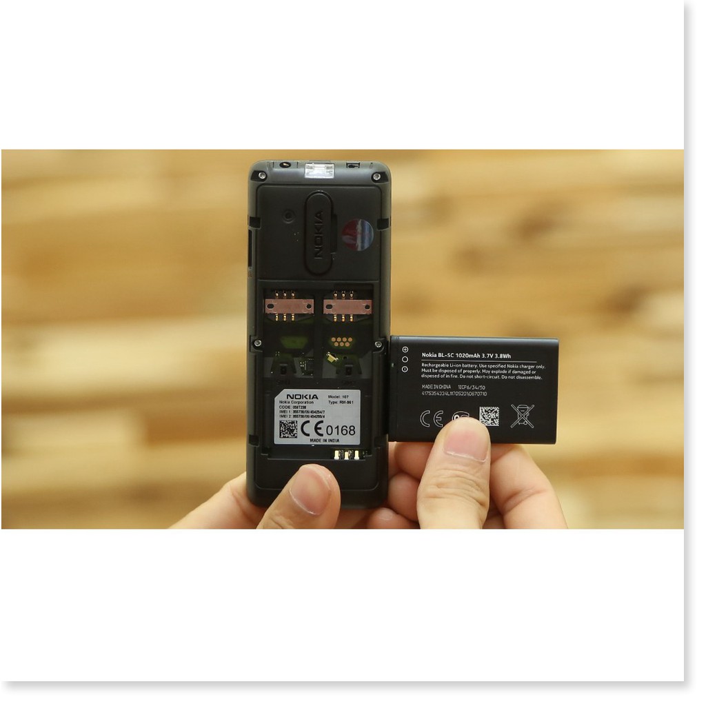 Điện thoại nokia 107 2 sim pin khủng sóng cực mạnh | BigBuy360 - bigbuy360.vn