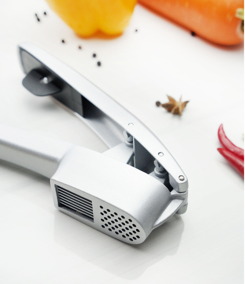 Máy ép, thái, đập tỏi 2 trong 1 inox, tay cầm mềm không làm đau tay, dễ dàng vệ sinh | BigBuy360 - bigbuy360.vn