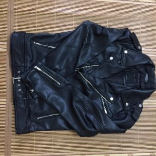 ÁO LEATHER BIKER JACKET