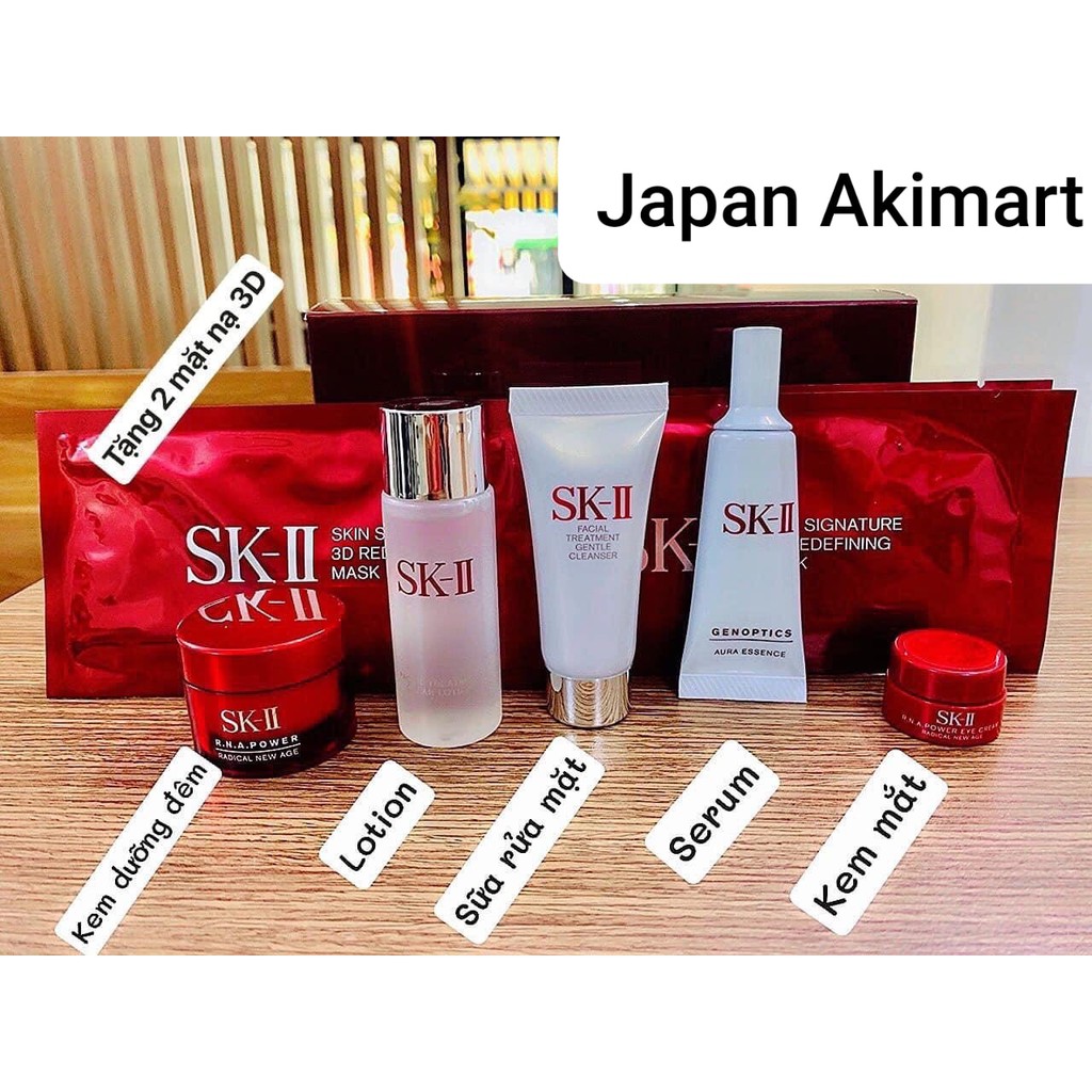 BỘ DƯỠNG TRẮNG - CHỐNG LÃO HÓA SK-II PITERA EXPERIENCE KIT 5 CHÍNH HÃNG - 6953