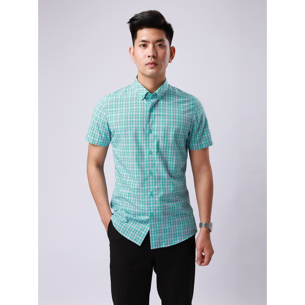 Áo sơ mi nam ngắn tay Aristino ASS203S8 | BigBuy360 - bigbuy360.vn