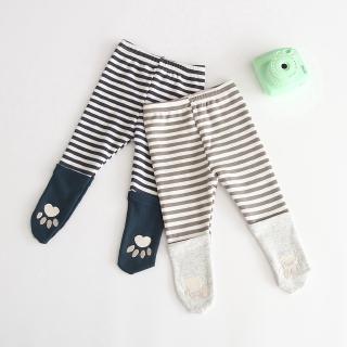 Quần legging kẻ sọc cho bé gái