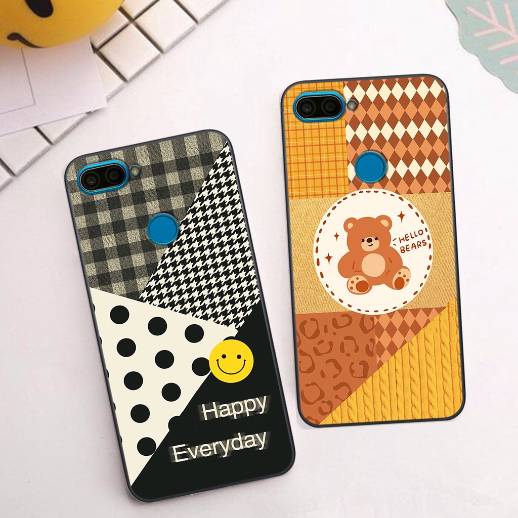 Ốp lưng Oppo A12 happy day, gấu bear dễ thương - BỀN - ĐẸP -BAO GIÁ TOÀN THỊ TRƯỜNG