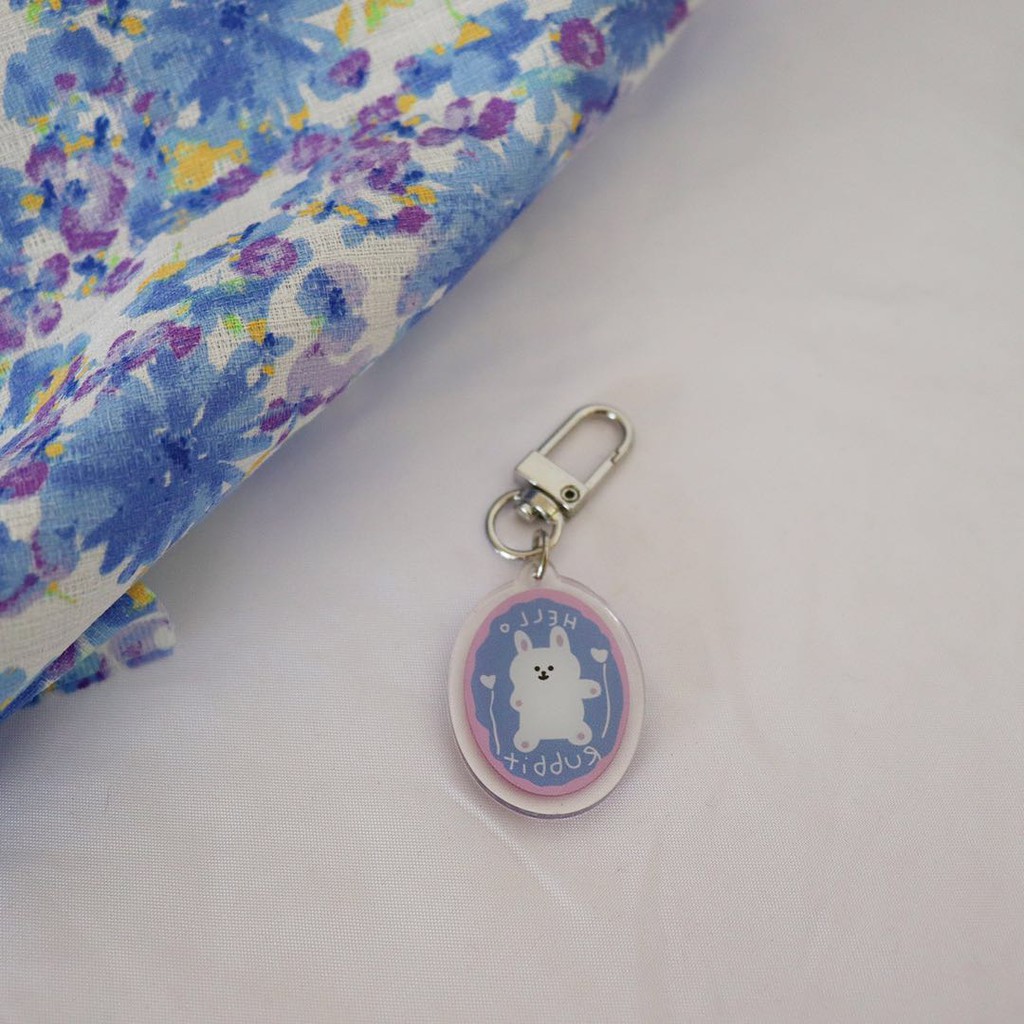 Móc khoá hình gấu hoạt hình dễ thương