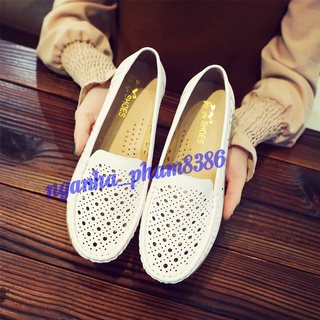 {SALE} GIÀY MOCA ĐỤC LỖ, GIÀY DA CÔNG SỞ