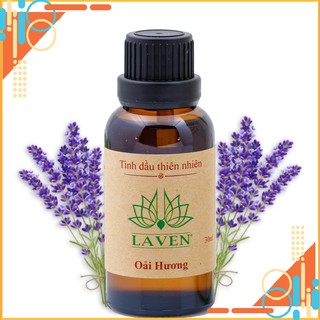 Tinh Dầu Oải Hương - Tinh Dầu Lavender - Chiết suất 100% tự nhiên, Công nghệ của Đức. Thơm mát, sạch không khí