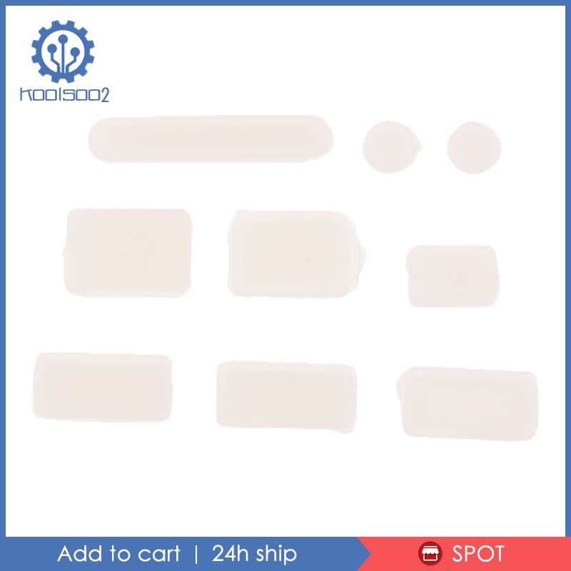 Nút Bịt Chống Bụi Cho Lỗ Cắm Tai Nghe / Máy Tính / Laptop Bằng Silicone Koolsoo2
