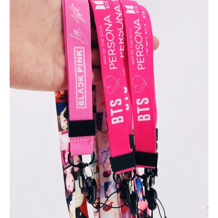 Strap nametag dài Dây đeo điện thoại, thẻ sinh viên BTS PERSONA dài 50cm full 4 ver