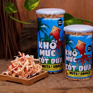 Khô Mực Hấp Dừa Xé Sợi Hủ 220G/300G - GÀ BEO FOOD