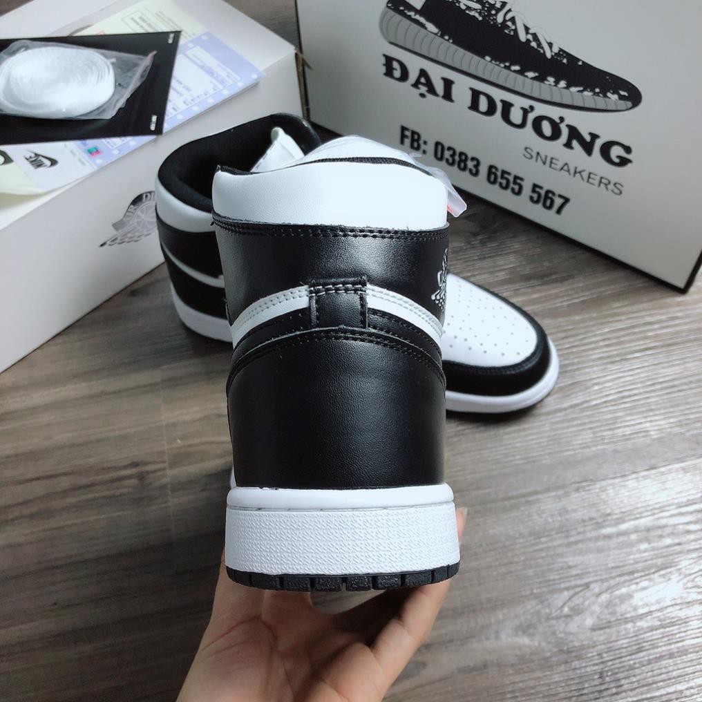 jd đen trắng cao cổ bản trung giày nam giày nữ giày sneakers giày sneaker | BigBuy360 - bigbuy360.vn