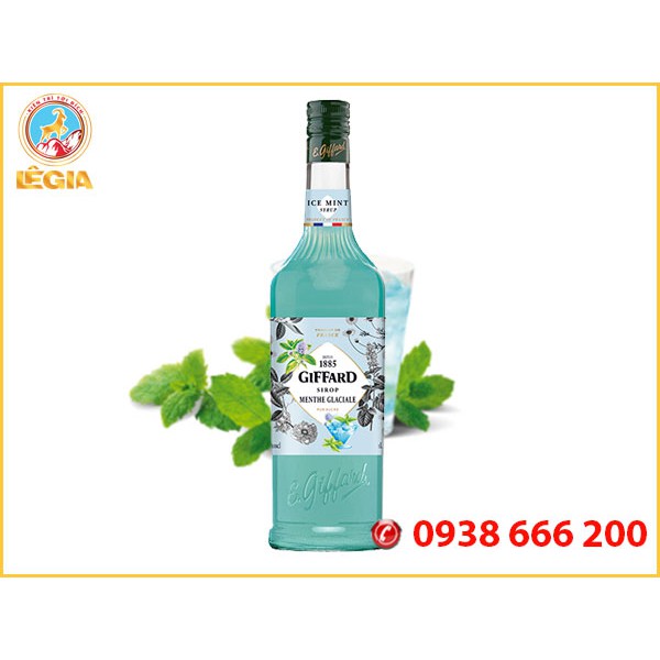 SIRO GIFFARD BẠC HÀ TRẮNG 1L - GIFFARD ICEMINT SYRUP