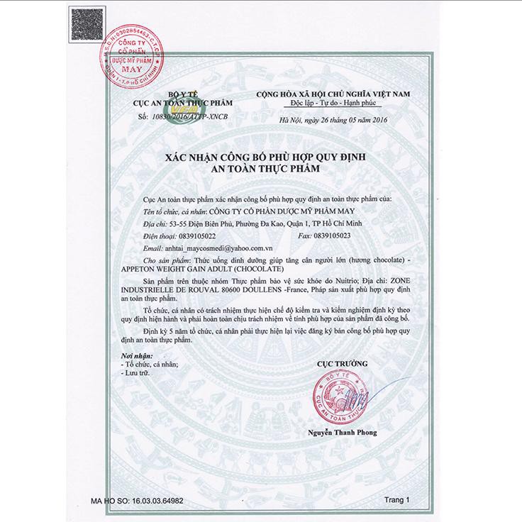 Sữa tăng cân Appeton Weight Gain (450gr/900gr) date mới | BigBuy360 - bigbuy360.vn