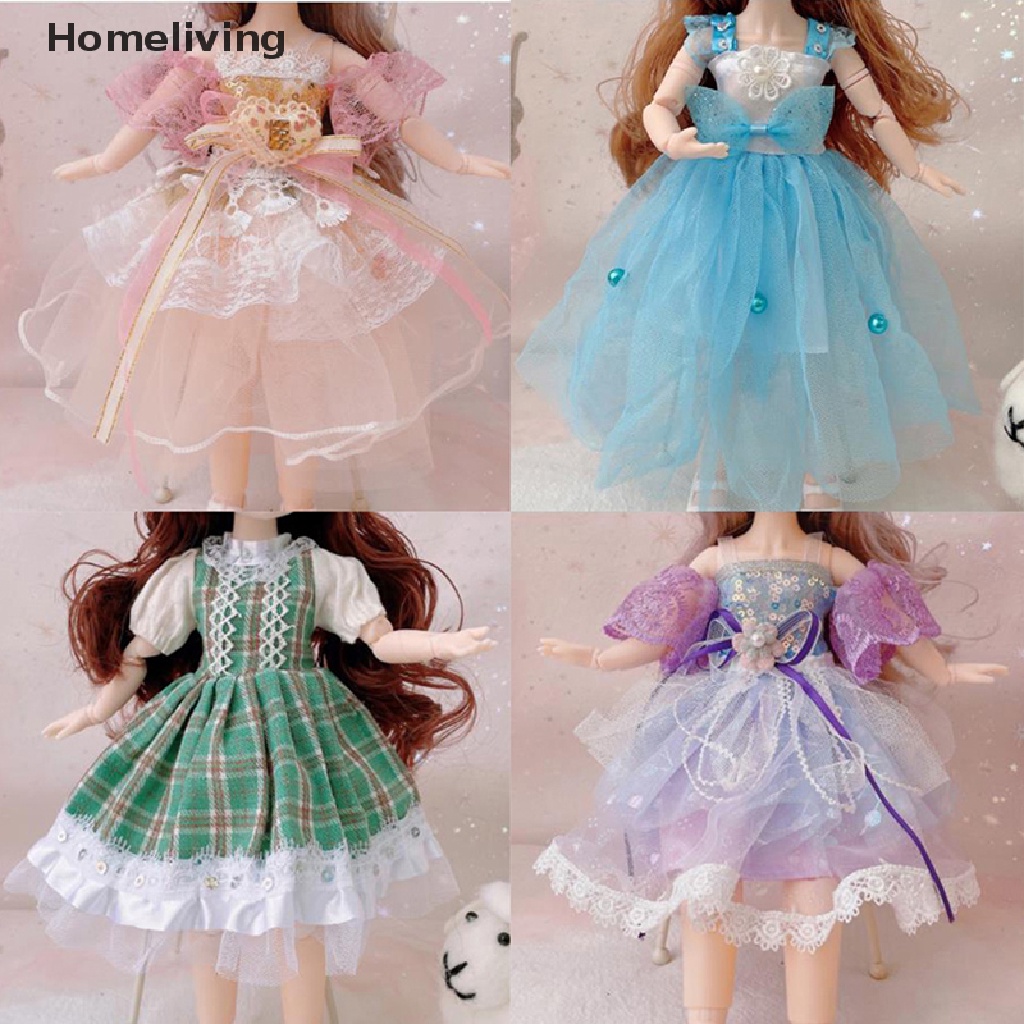 Đầm Công Chúa Thời Trang Cho Búp Bê 1 / 6 30CM