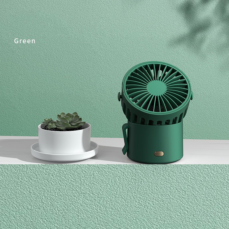 Quạt mini cầm tay tích điện/ Quạt tích điện mini  3 cấp độ gió | BigBuy360 - bigbuy360.vn