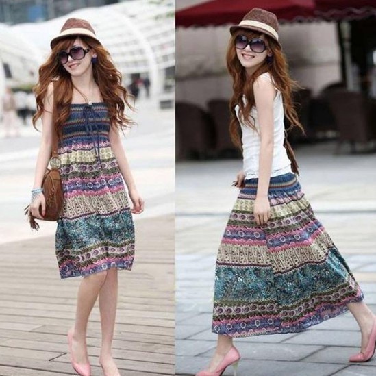 Đầm lanh thái, đầm cúp ngực, đầm ống