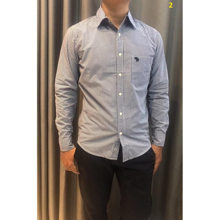 ÁO SƠ MI NAM KẺ SỌC CARO NHỎ CÔNG SỞ