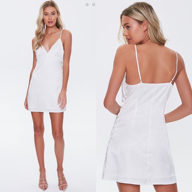 Đầm Satin Cúp Ngực 2 Lớp F21 (CÓ BIG SIZE) | BigBuy360 - bigbuy360.vn