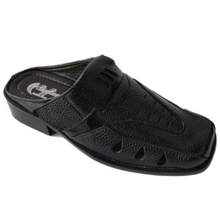 Dép bít đầu nam da bò BIGBEN cao cấp SB78 | BigBuy360 - bigbuy360.vn