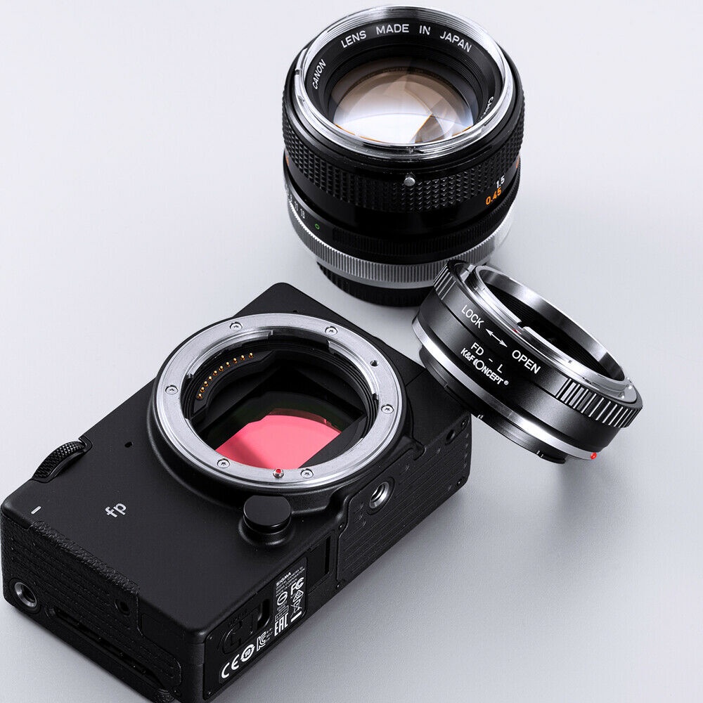 Ngàm Chuyển Đổi Ống Kính Máy Ảnh Canon FD Sang Leica SL TL2 Sigma fp Panasonic S1 S1R S1H